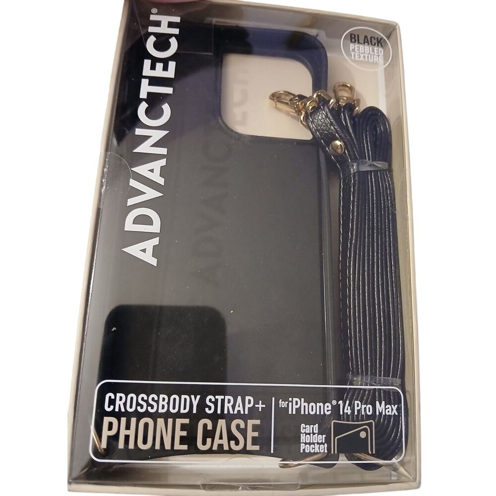 Apple‎  iphone 14 Pro Max Advanctech Crossbody Strap  Phone Case #679